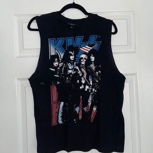 KISS band muscle tank ⚡️